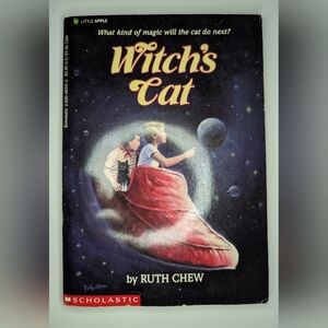 3/$15 Witch's Cat - Ruth Chew - 1994 Vintage Scholastic Little Apple Book